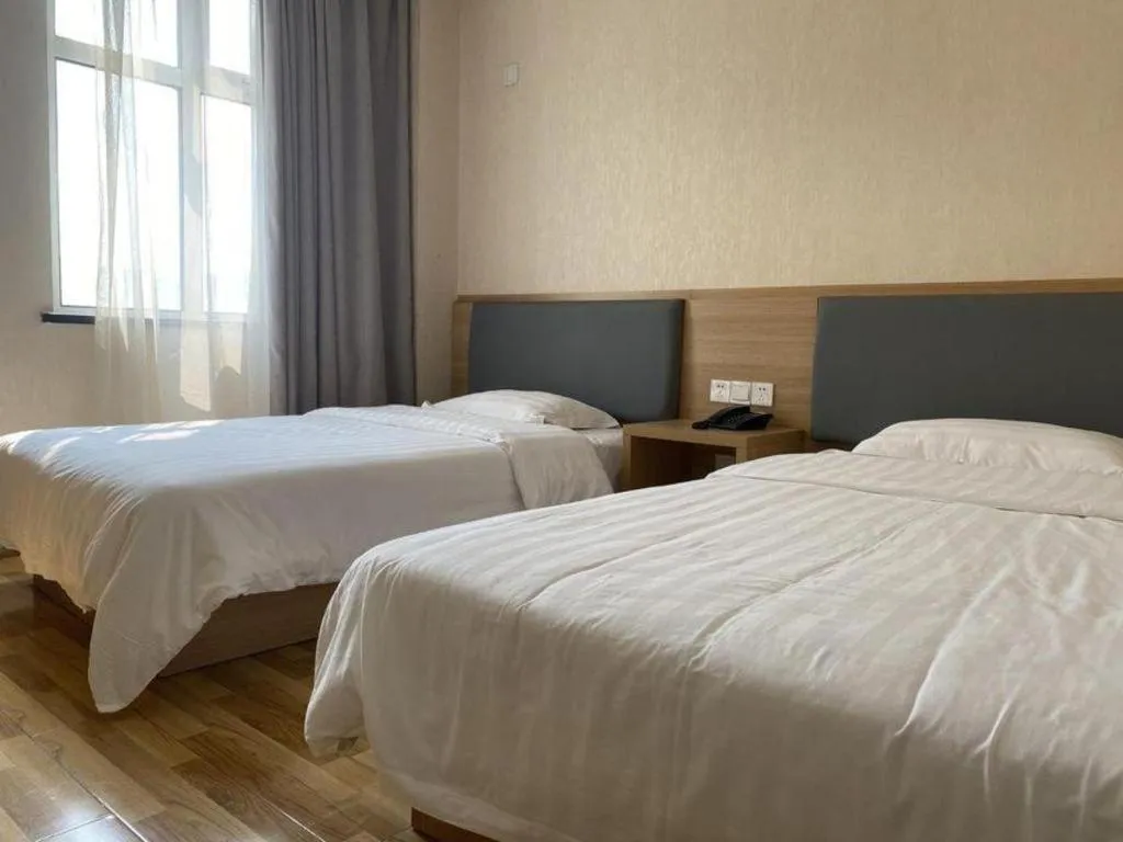 Bed in 7Days Inn Tianjin Airport NO.1 Bridge Branch