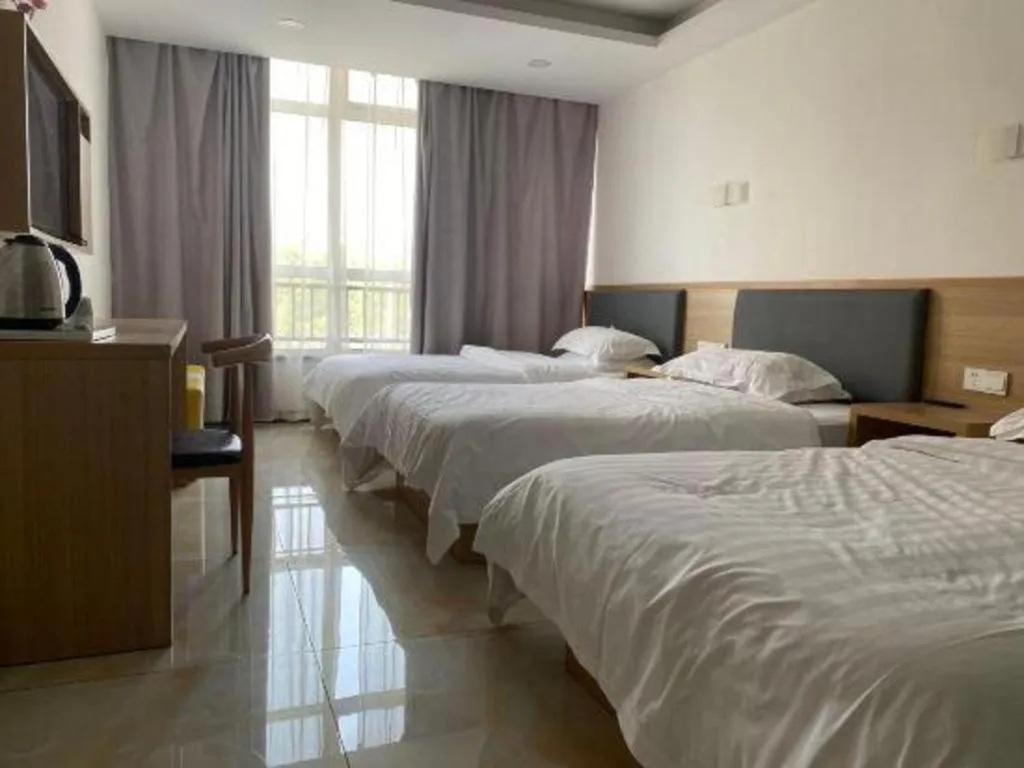 Bed in 7Days Inn Tianjin Airport NO.1 Bridge Branch