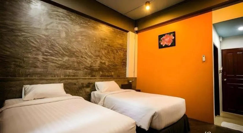 Bed in Pornsiri Hotel Sisaket