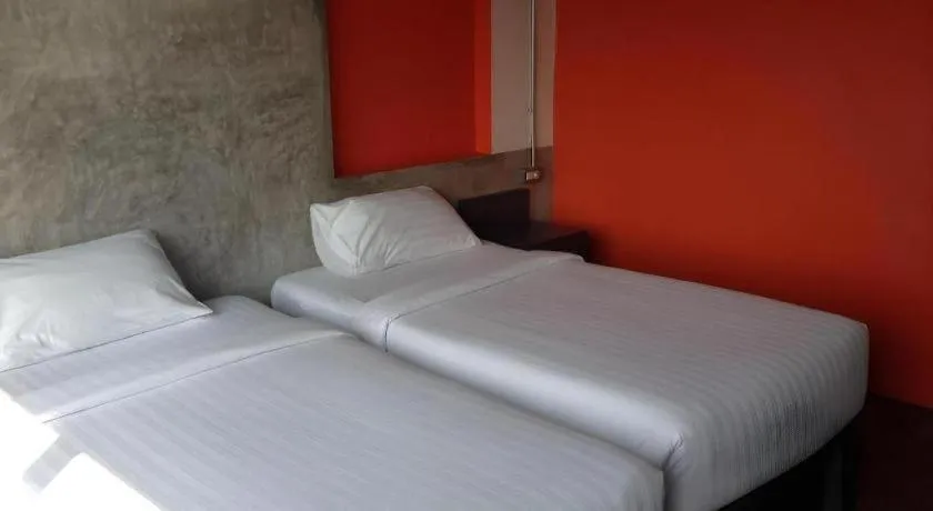 Bed in Pornsiri Hotel Sisaket