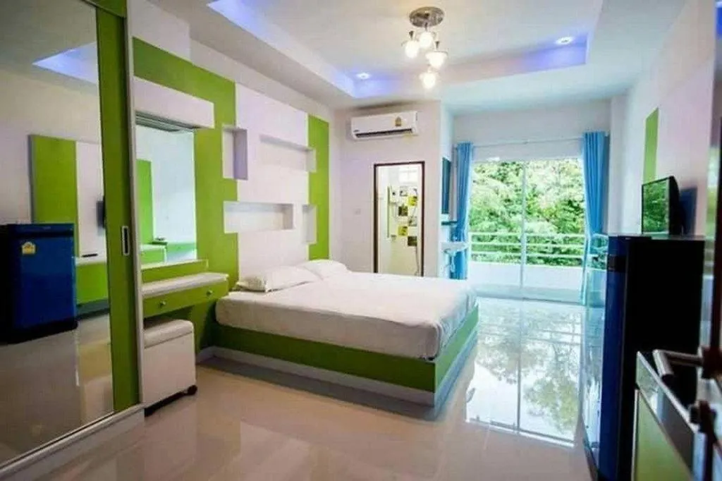 Bed in The Linux Garden Hotel (City Amphur Muang Yala)