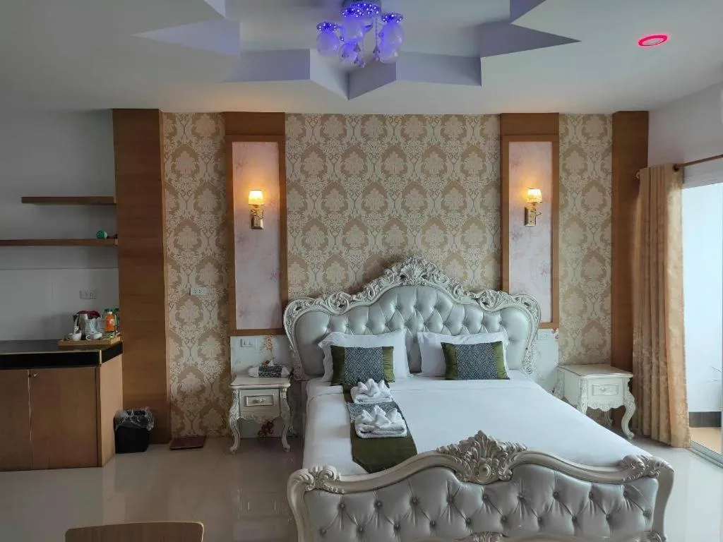 Bed in The Linux Garden Hotel (City Amphur Muang Yala)