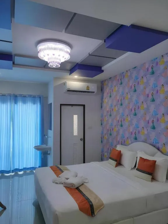 Bed in The Linux Garden Hotel (City Amphur Muang Yala)