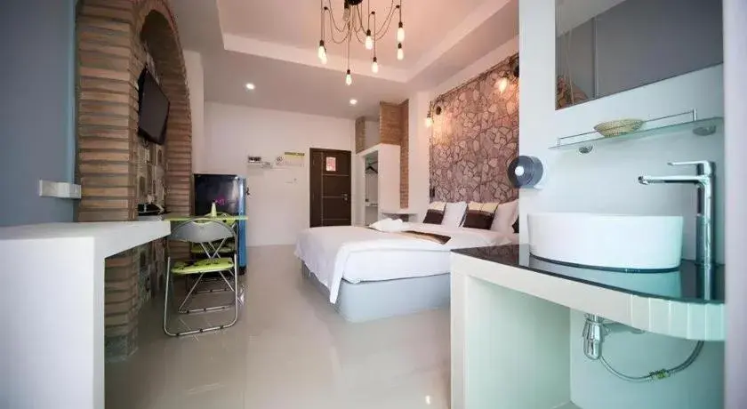 Bed in The Linux Garden Hotel (City Amphur Muang Yala) Bed in The Linux Garden Hotel (City Amphur Muang Yala)