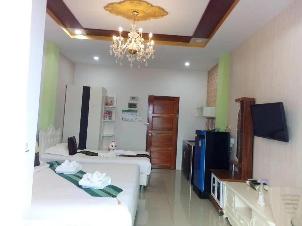 Bed in The Linux Garden Hotel (City Amphur Muang Yala)