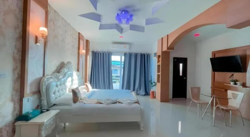 Bed in The Linux Garden Hotel (City Amphur Muang Yala)