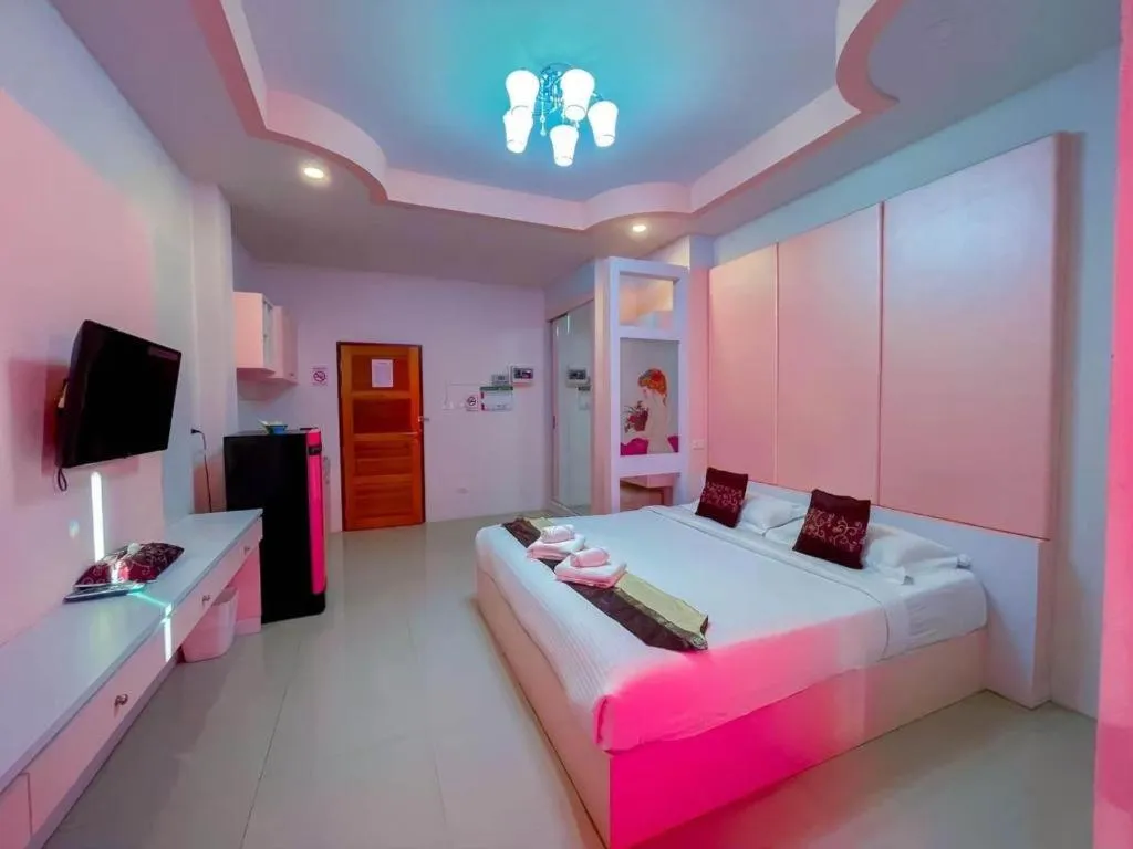 Bed in The Linux Garden Hotel (City Amphur Muang Yala)