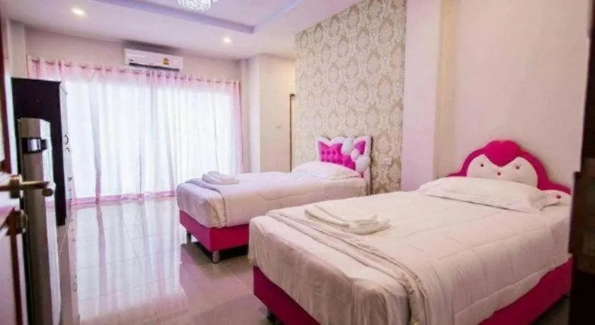 Bed in The Linux Garden Hotel (City Amphur Muang Yala)