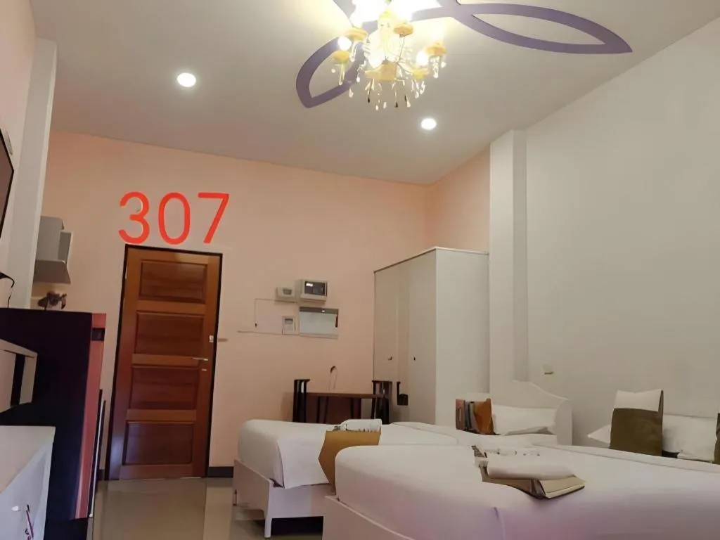 Bed in The Linux Garden Hotel (City Amphur Muang Yala)