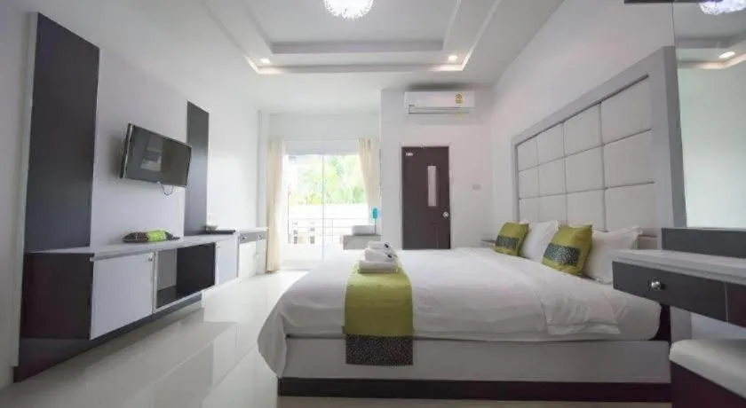 Bed in The Linux Garden Hotel (City Amphur Muang Yala)