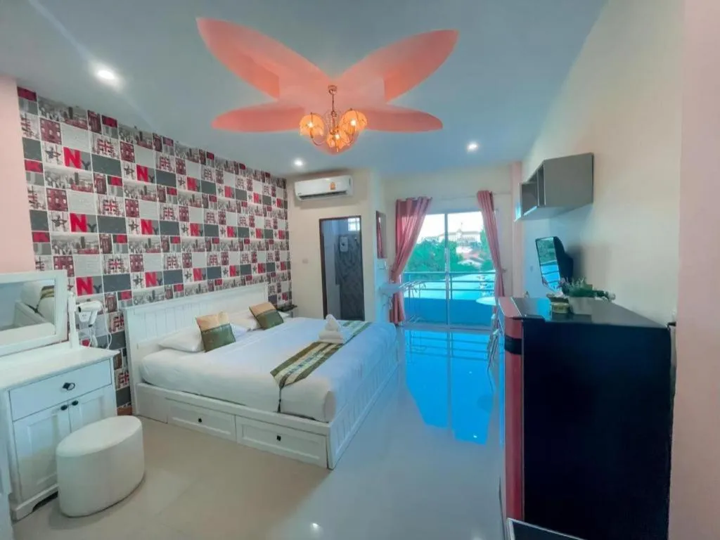 Bed in The Linux Garden Hotel (City Amphur Muang Yala)