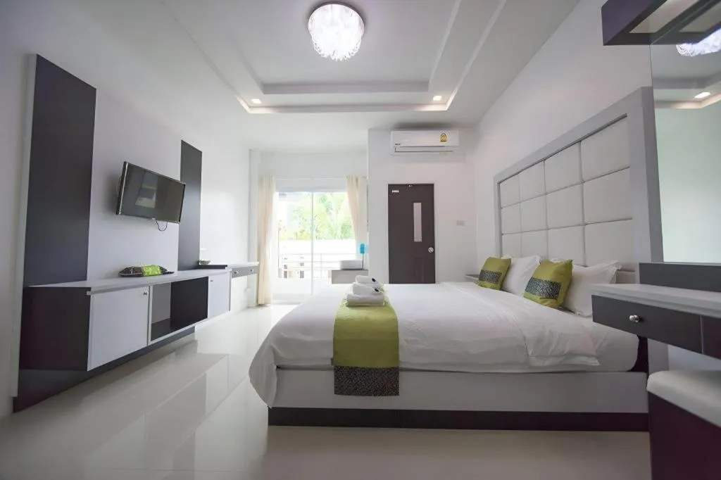 Bed in The Linux Garden Hotel (City Amphur Muang Yala)