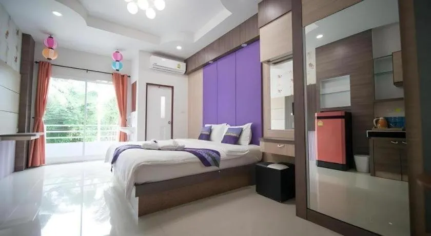 Bed in The Linux Garden Hotel (City Amphur Muang Yala)