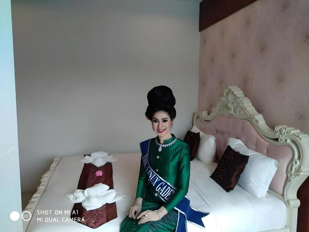 Bed in The Linux Garden Hotel (City Amphur Muang Yala)