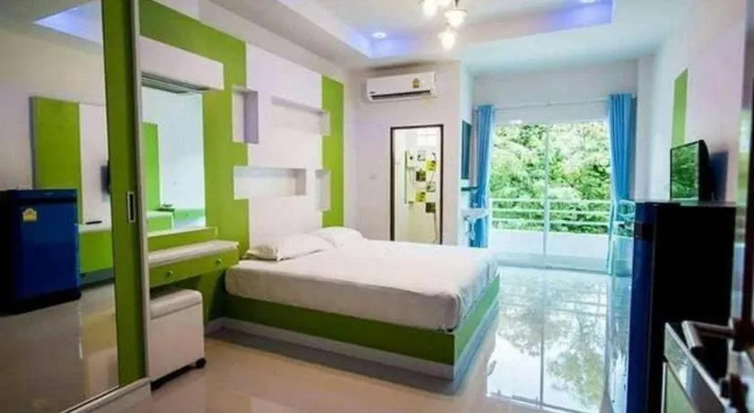 Bed in The Linux Garden Hotel (City Amphur Muang Yala)