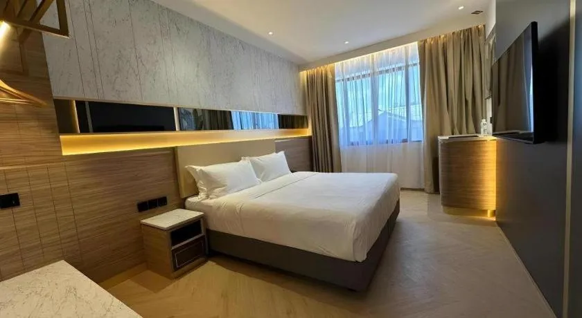 Bed in Grand City Hotel