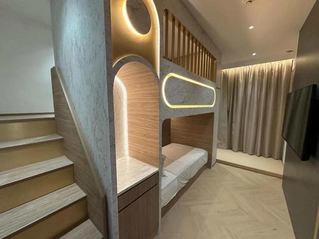 Bed in Grand City Hotel