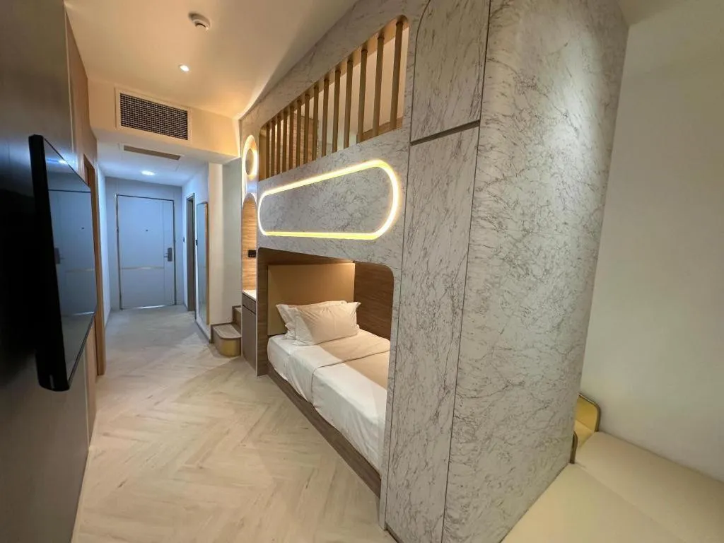 Bed in Grand City Hotel