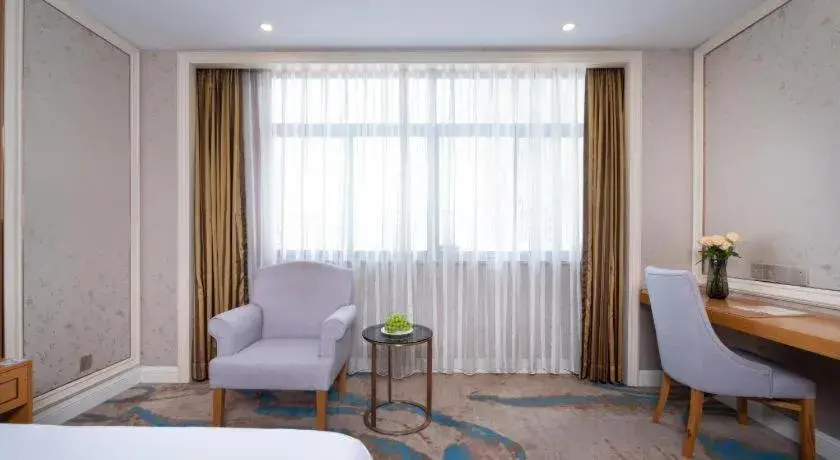 Bed in Vienna Hotel Hangzhou Fuyang In-Time Bed in Vienna Hotel Hangzhou Fuyang In-Time