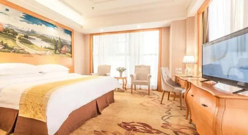 Bed in Vienna International Hotel Kunming Guangfu Road Aegean Shopping Center Bed in Vienna International Hotel Kunming Guangfu Road Aegean Shopping Center