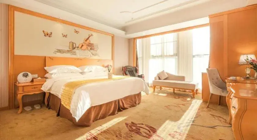 Bed in Vienna International Hotel Kunming Guangfu Road Aegean Shopping Center Bed in Vienna International Hotel Kunming Guangfu Road Aegean Shopping Center