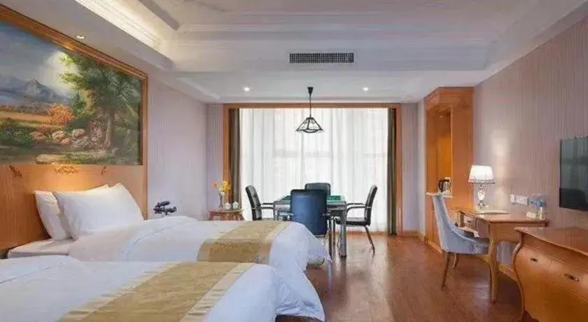 Bed in Vienna International Hotel Kunming Guangfu Road Aegean Shopping Center Bed in Vienna International Hotel Kunming Guangfu Road Aegean Shopping Center