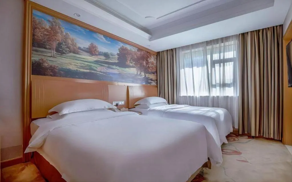 Bed in Vienna Hotel Changsha Wuyi Avenue Railway Station