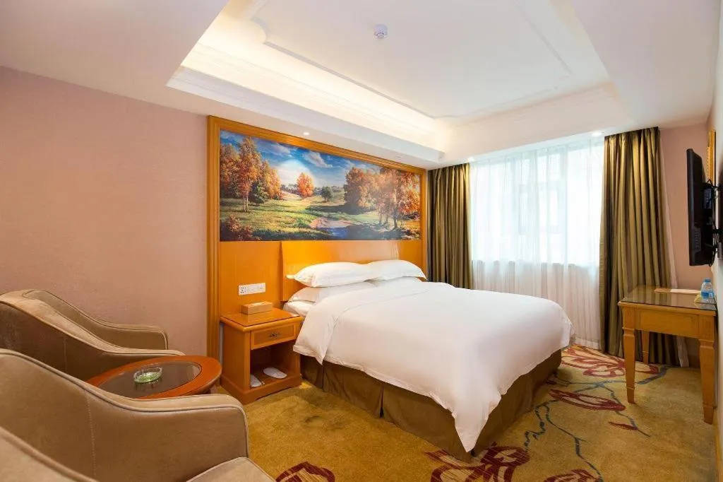 Bed in Vienna Hotel Changsha Wuyi Avenue Railway Station