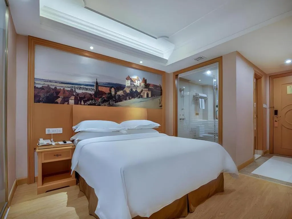Bed in Vienna Hotel Changsha Wuyi Avenue Railway Station
