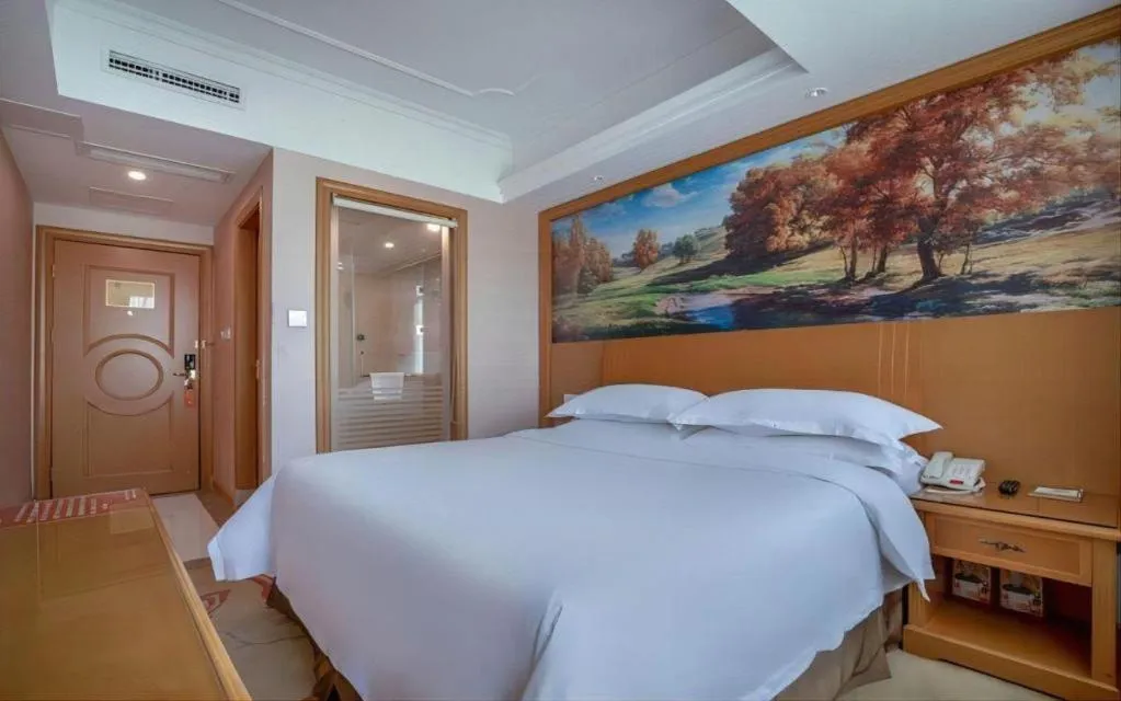 Bed in Vienna Hotel Changsha Wuyi Avenue Railway Station