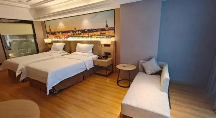 Bed in Vienna International Hangzhou Future Science City Bed in Vienna International Hangzhou Future Science City