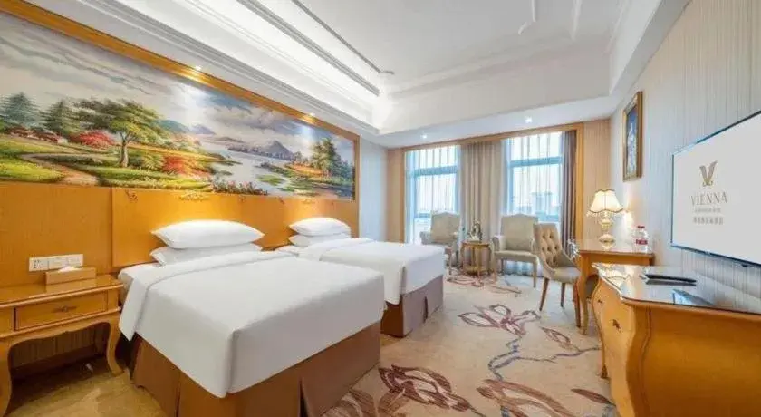 Bed in Vienna International Hangzhou Future Science City Bed in Vienna International Hangzhou Future Science City