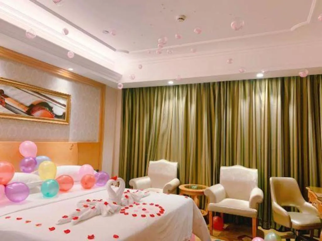 Bed in Vienna Hotel Chengdu Airport Shuangliu Wanda