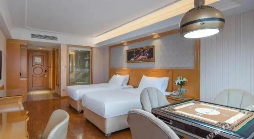 Bed in Vienna Hotel Chengdu Airport Shuangliu Wanda Bed in Vienna Hotel Chengdu Airport Shuangliu Wanda