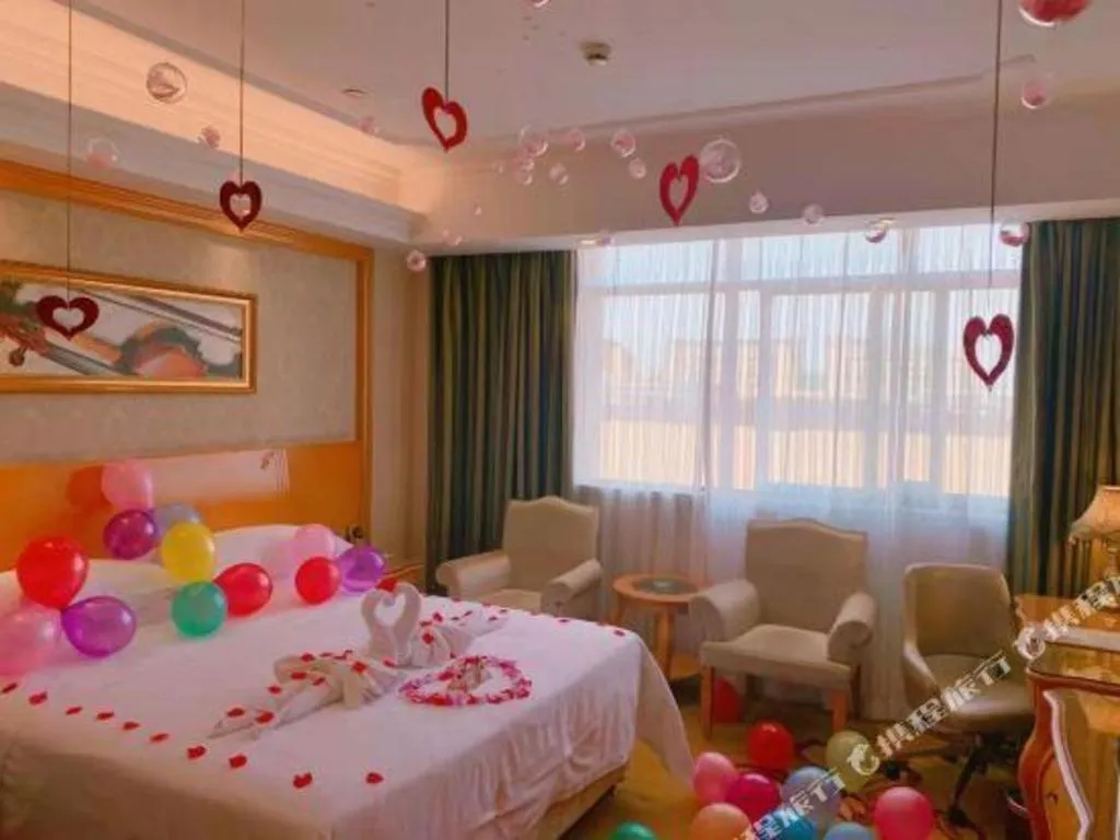 Bed in Vienna Hotel Chengdu Airport Shuangliu Wanda