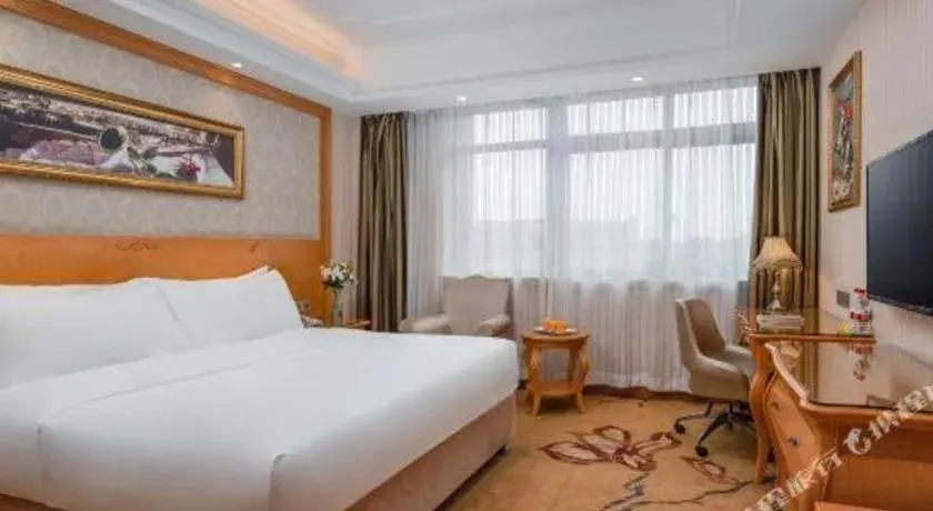 Bed in Vienna Hotel Chengdu Airport Shuangliu Wanda Bed in Vienna Hotel Chengdu Airport Shuangliu Wanda