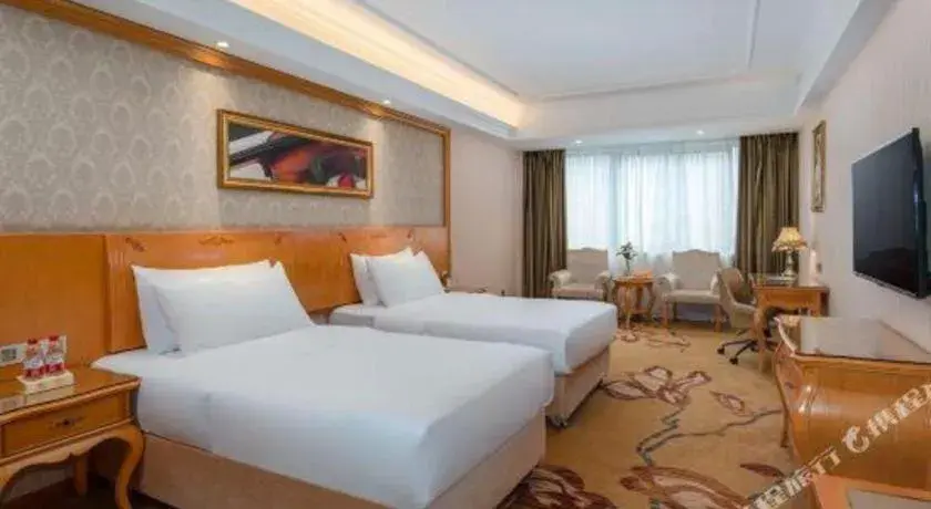 Bed in Vienna Hotel Chengdu Airport Shuangliu Wanda Bed in Vienna Hotel Chengdu Airport Shuangliu Wanda