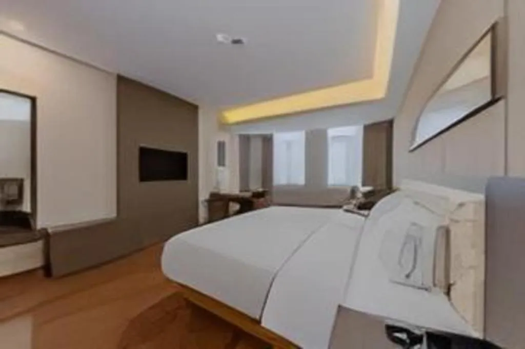 Bed in Yitel Shanghai Hongqiao Railway Station National Convention and Exhibition Center