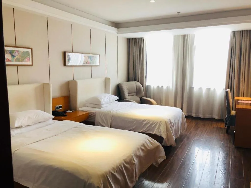 Bed in Yitel Shanghai Hongqiao Railway Station National Convention and Exhibition Center