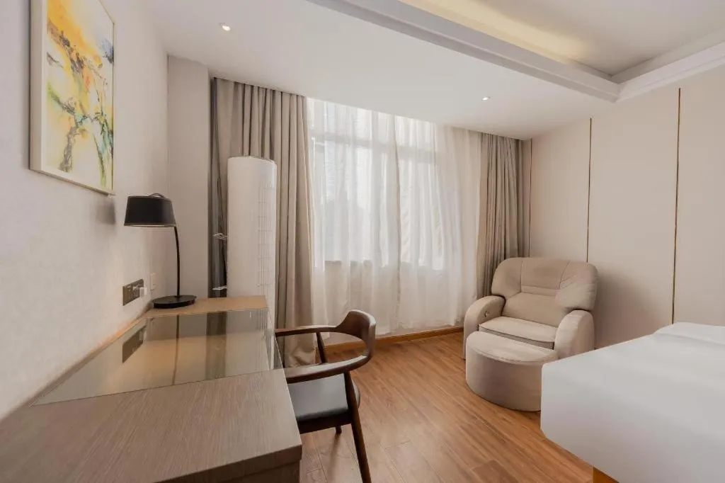 Bed in Yitel Shanghai Hongqiao Railway Station National Convention and Exhibition Center