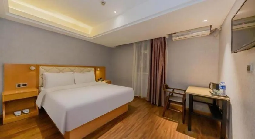 Bed in Yitel Shanghai Hongqiao Railway Station National Convention and Exhibition Center