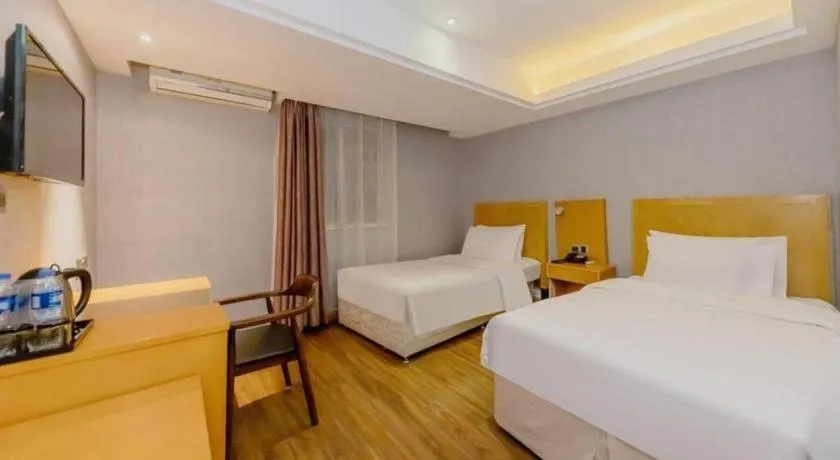 Bed in Yitel Shanghai Hongqiao Railway Station National Convention and Exhibition Center