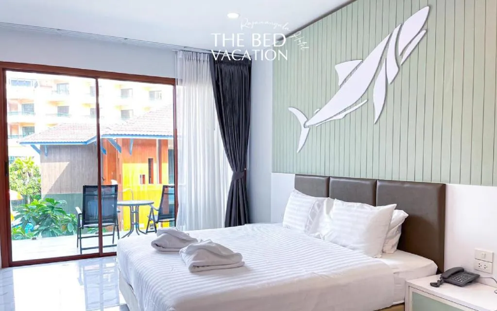 Bed in The Bed Vacation Rajamangala Hotel