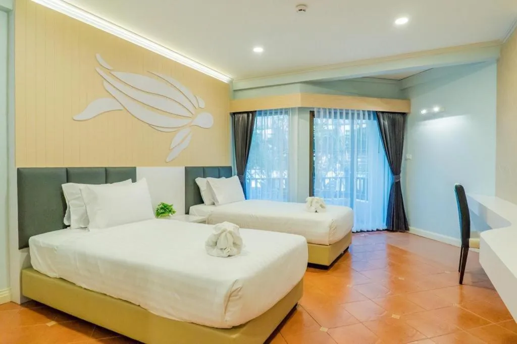 Bed in The Bed Vacation Rajamangala Hotel