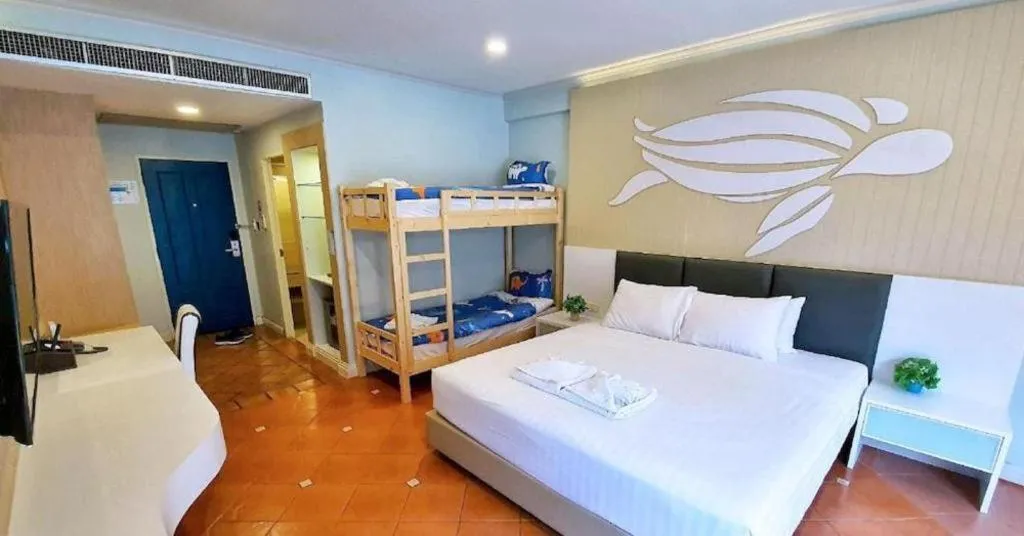 Bed in The Bed Vacation Rajamangala Hotel