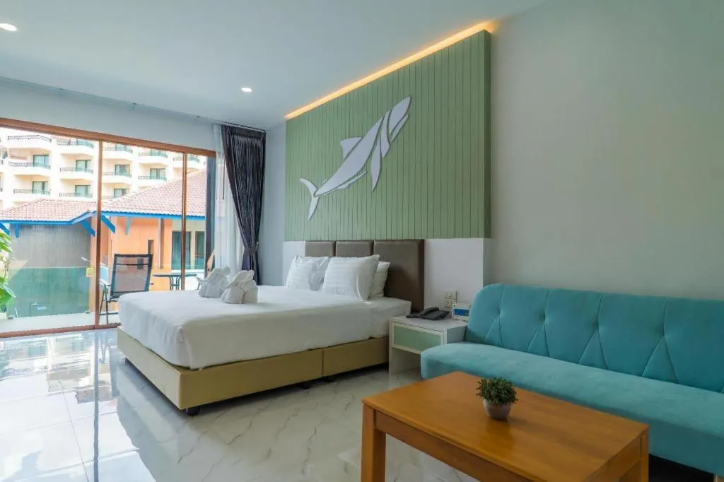 Bed in The Bed Vacation Rajamangala Hotel