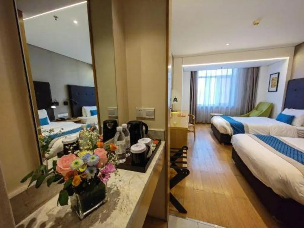 Bed in Yitel Shenyang Sanhao Street Shengjing Hospital