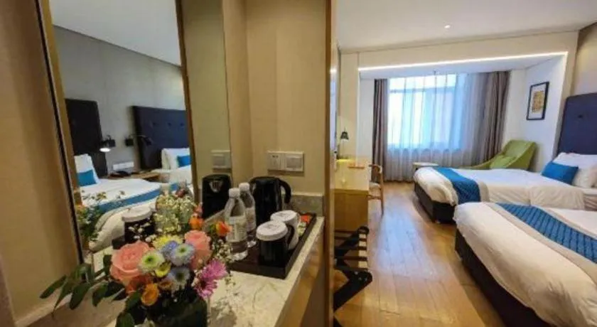 Bed in Yitel Shenyang Sanhao Street Shengjing Hospital