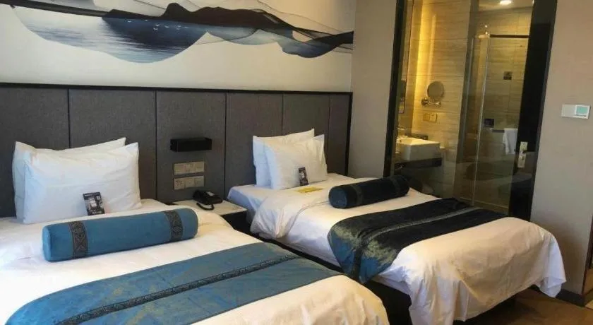 Bed in Yitel Shenyang Hunnan Olympic Sports Center Wanda Plaza