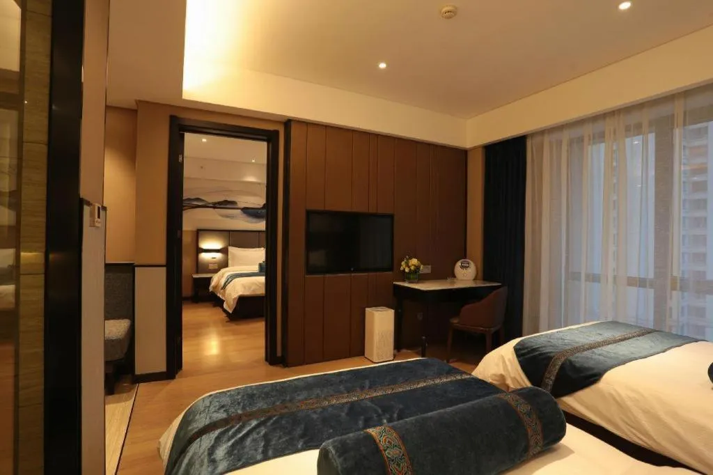 Bed in Yitel Shenyang Hunnan Olympic Sports Center Wanda Plaza